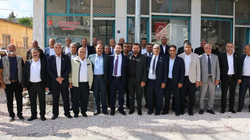 Ceylanpınar'da Muhtarlar Günü Ziyaretinde Altyapı Sorunları Masaya Yatırıldı
