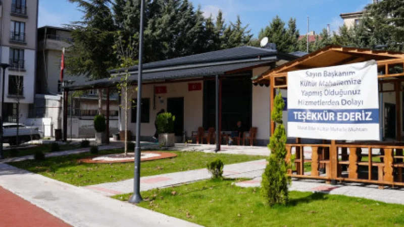 Elazığ'da Kültür Mahallesi'ne Yeni Yaşam Alanı Kazandırıldı