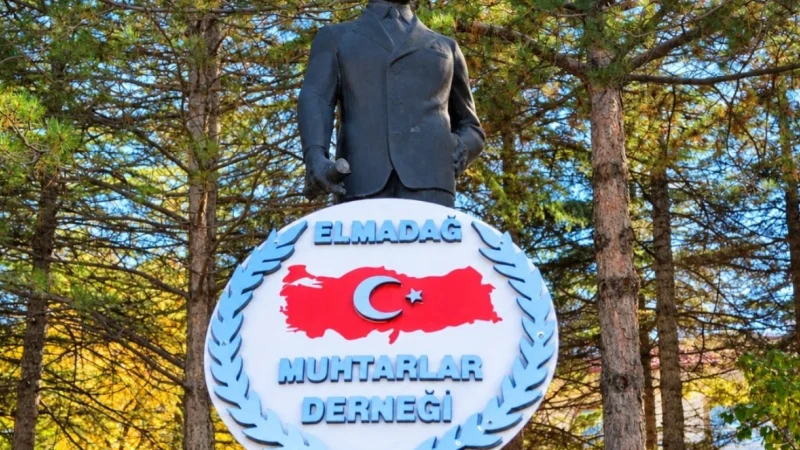 Elmadağ'da 19 Ekim Muhtarlar Günü Dolayısıyla Tören ve Buluşma Düzenlendi