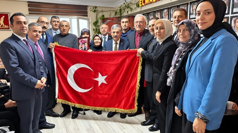 Elmadağ'da Şehit Polis Mehmet Tekcan Anısına Mevlid-i Şerif Okutuldu