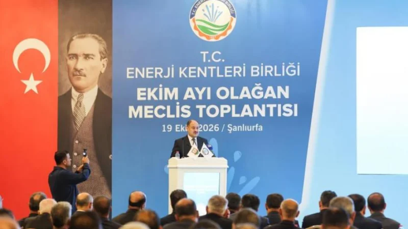 Enerji Kentleri Birliği Şanlıurfa'da Toplandı: Yenilenebilir Enerji Yatırımları Masaya Yatırıldı