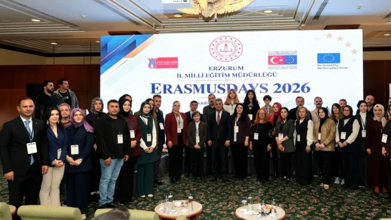 Erzurum'da ErasmusDays 2026 Etkinliği Düzenlendi
