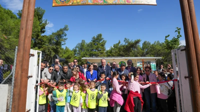 Gaziemir’de Çocuklara Çevre Bilinci Kazandıracak Ekolojik Ev Hizmete Açıldı