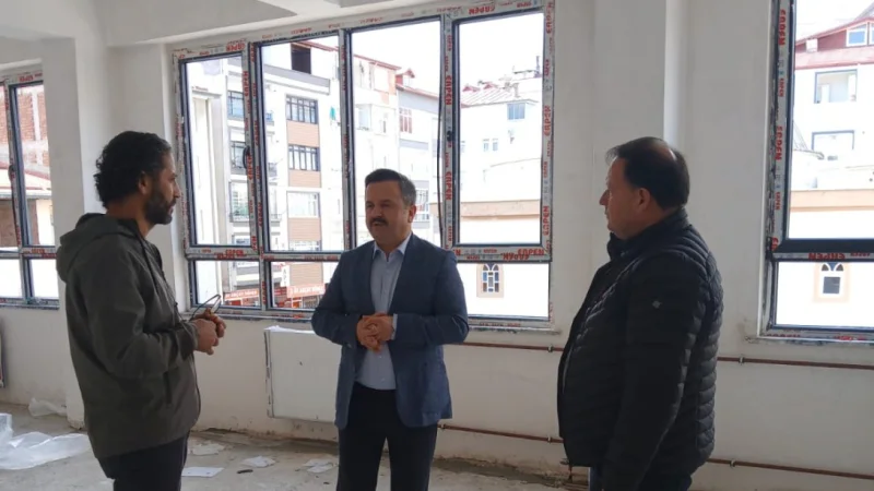 Giresun'da Eğitim Yatırımları Yerinde İncelendi