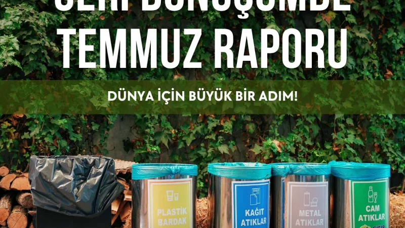 Giresun'da Geri Dönüşüm Seferberliği: Temmuz Ayında 200 Bin Atık Toplandı