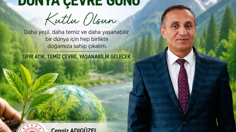 Hakkari'de 5 Haziran Dünya Çevre Günü Etkinlikleri Düzenlendi