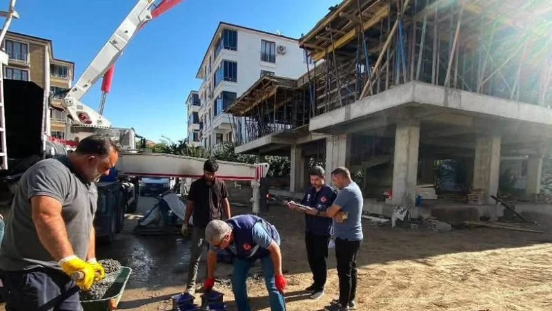 Iğdır'da Hazır Beton Santrallerine Sıkı Denetim