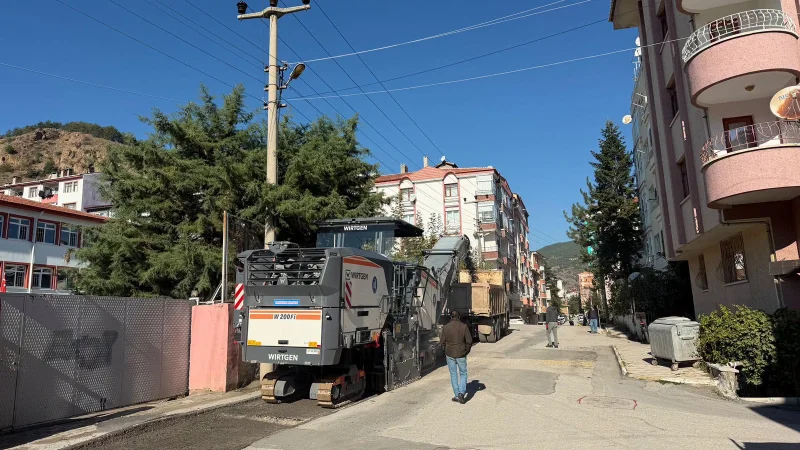 İskilip'te Asfalt Yenileme Çalışmaları Başlatıldı