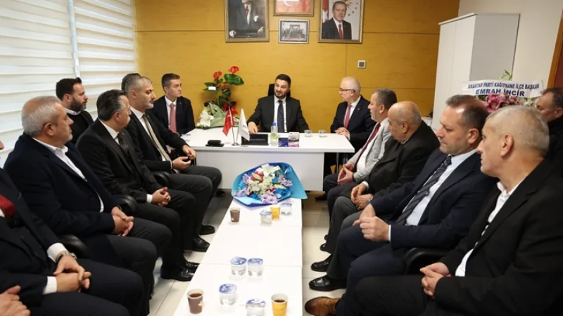 Kağıthane'de 19 Ekim Muhtarlar Günü Dolayısıyla Buluşma Düzenlendi