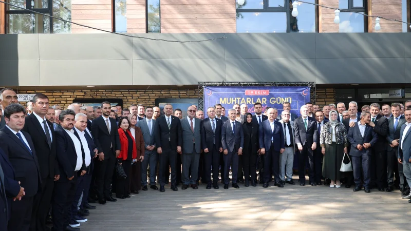 Kahramanmaraş'ta 19 Ekim Muhtarlar Günü Dolayısıyla Kahvaltı Programı Düzenlendi