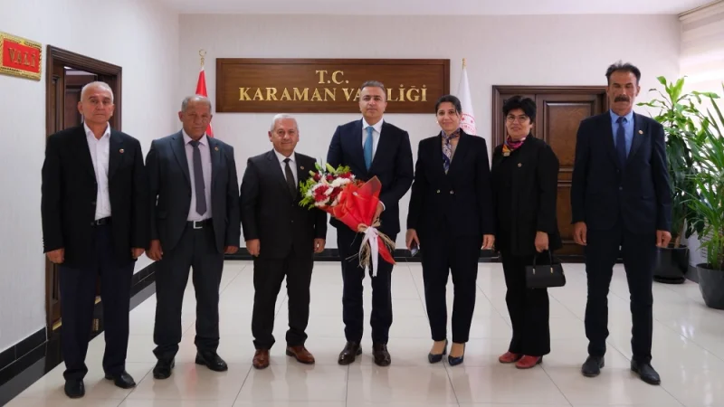 Karaman'da 19 Ekim Muhtarlar Günü Kutlandı