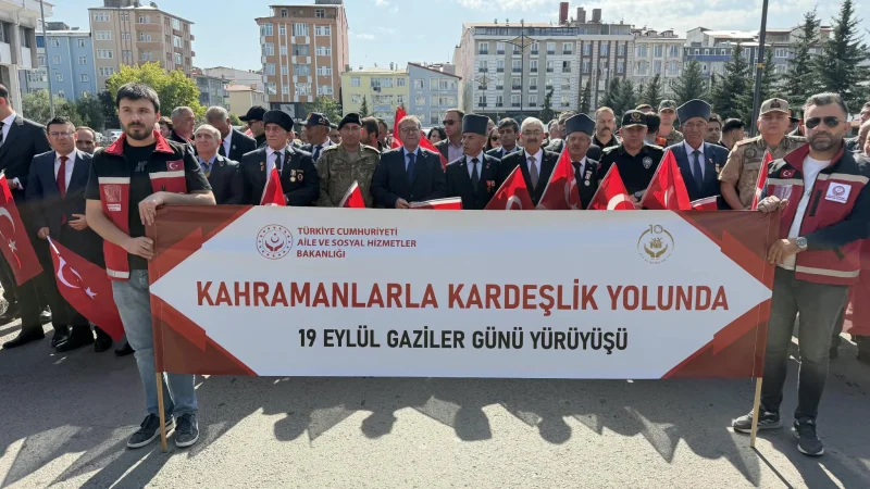 Kars'ta 19 Eylül Gaziler Günü Törenlerle Kutlandı