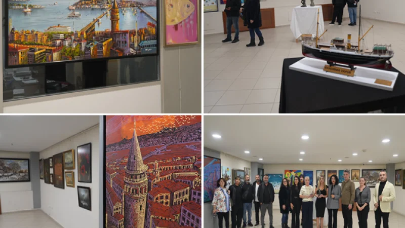 Kartal'da Sanatın Farklı Disiplinleri 'Kesişim' Sergisinde Buluştu