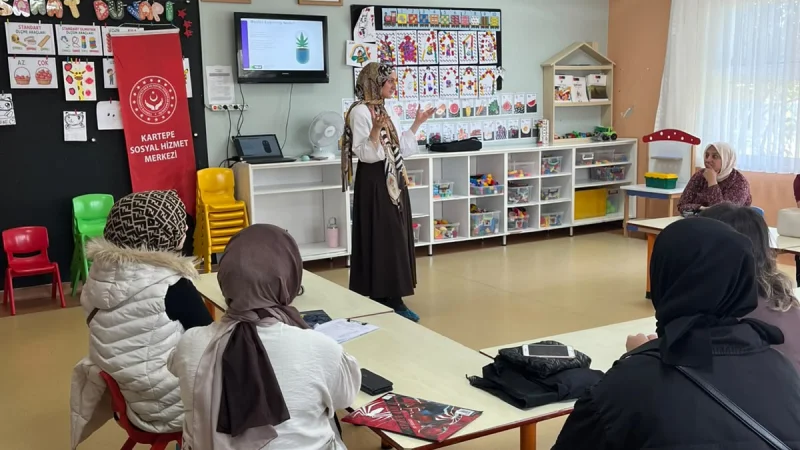 Kartepe'de Kadına Yönelik Şiddetle Mücadele Kapsamında Bilgilendirme Çalışması