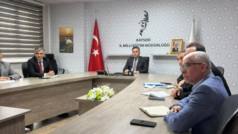 Kayseri'de Ortak Sınav Süreçleri Değerlendirildi