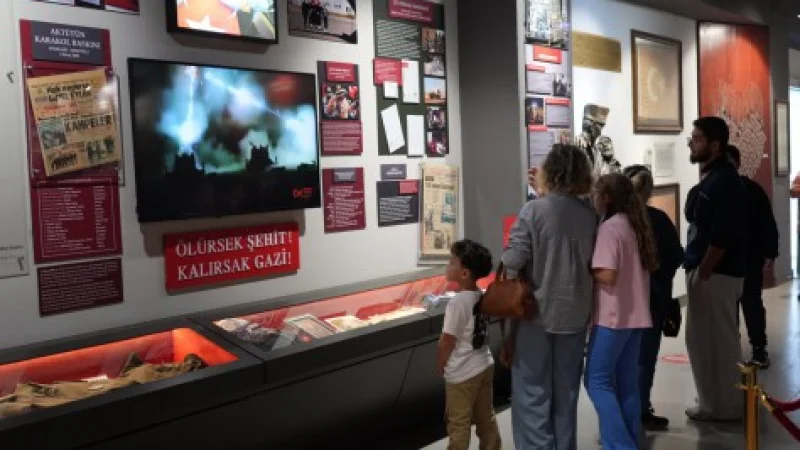 Kepez'deki Anadolu Şehitler Müzesi Ziyaretçilerini Ağırlıyor