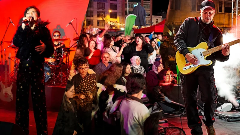 Kilis'te Acıdan Gelen Lezzet Festivali Aydilge ve Mehmet Yakar Konseriyle Başladı