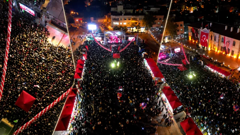 Kilis'te Acıdan Gelen Lezzet Festivali Coşkulu Konserle Sona Erdi