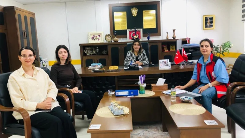 Kilis'te Okul Güvenliği Protokolü Kapsamında Ziyaretler Gerçekleştirildi