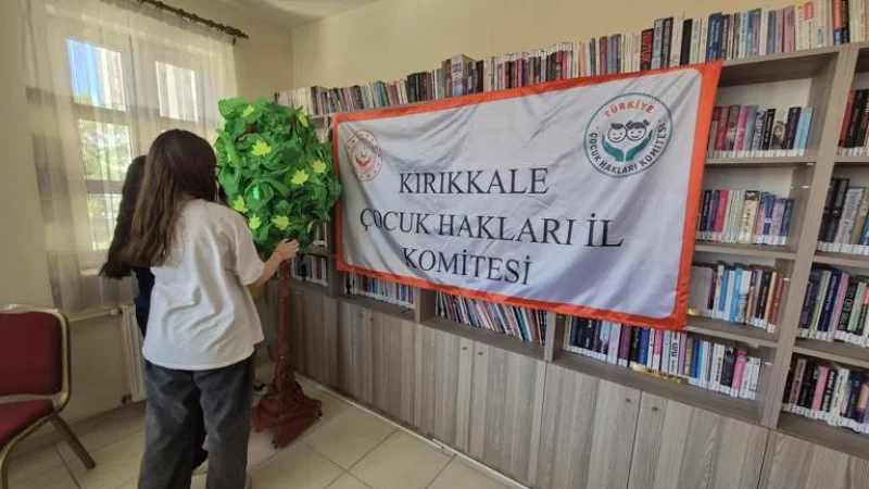 Kırıkkale'de Çocuklardan İklim Değişikliği ve Çocuk Hakları İçin Farkındalık Adımı