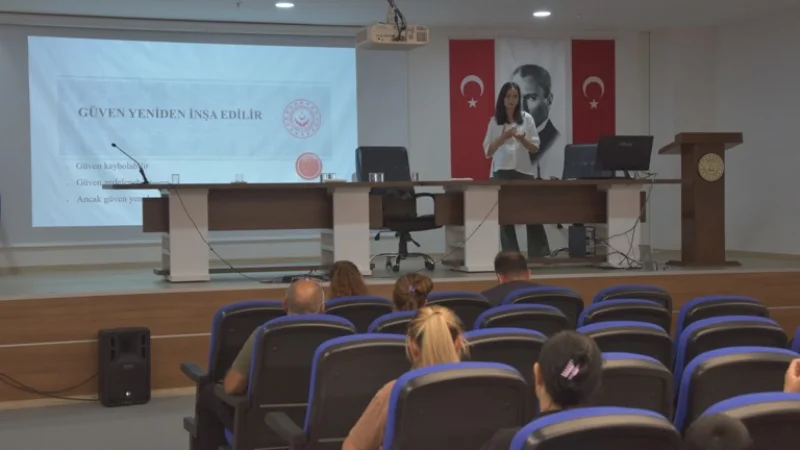 Kırıkkale'de Denetimli Serbestlik Personeline 'Güven Yeniden İnşa Edilir' Eğitimi