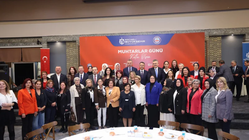Kocaeli'de 19 Ekim Muhtarlar Günü Programla Kutlandı