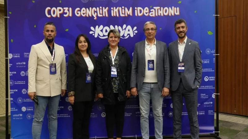 Konya'da COP31 Gençlik İklim İdeathonu: Gençler İklim İçin Yarıştı