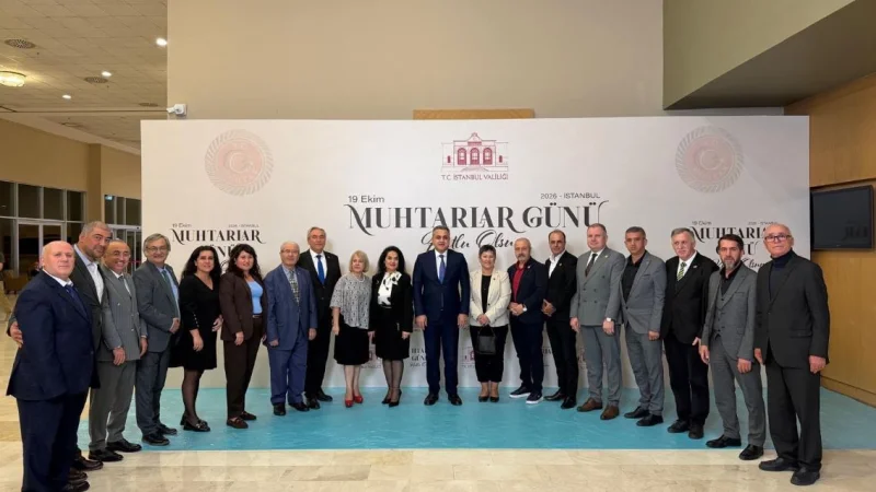 Küçükçekmece'de 19 Ekim Muhtarlar Günü Programı Düzenlendi