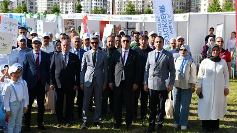 Malatya'da 5 Haziran Dünya Çevre Günü 100. Yıl Kent Parkı'nda Kutlandı