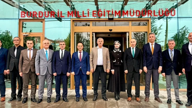 MEB Teftiş Kurulu Başkanı Fethi Fahri Kaya'dan Burdur'a Eğitim Ziyareti
