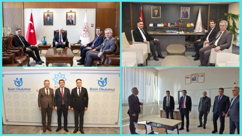 Millî Eğitim Akademisi Başkanı Prof. Dr. Ali Fuat Arıcı Konya'yı Ziyaret Etti