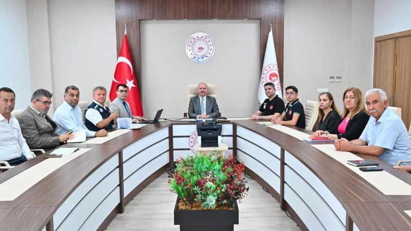 Osmaniye Valisi Serdengeçti'den İl Çevre ve Şehircilik Müdürlüğü'ne Denetim ve İnceleme Ziyareti
