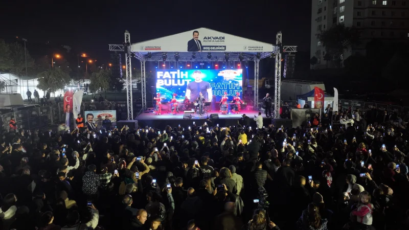 Pamukkale'de Akvadi Festivali Coşkusu: Fatih Bulut Sahne Aldı