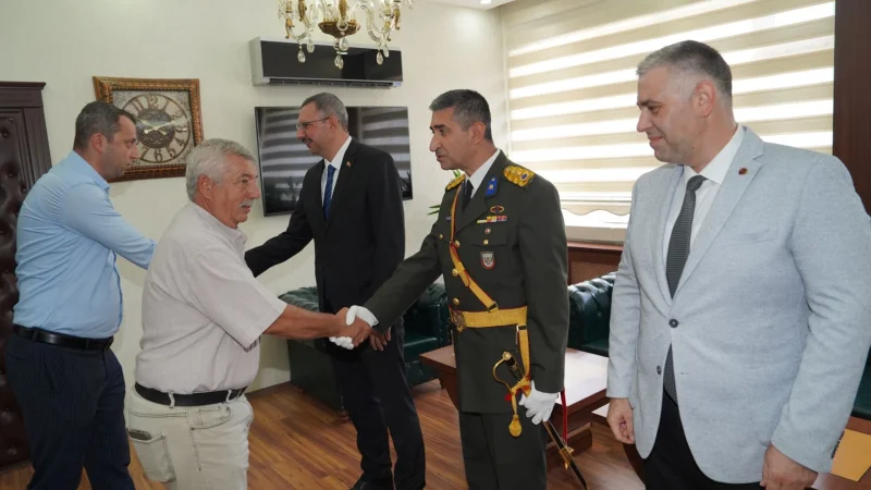 Pınarhisar'da 30 Ağustos Zafer Bayramı Tebrikleri Kabul Edildi