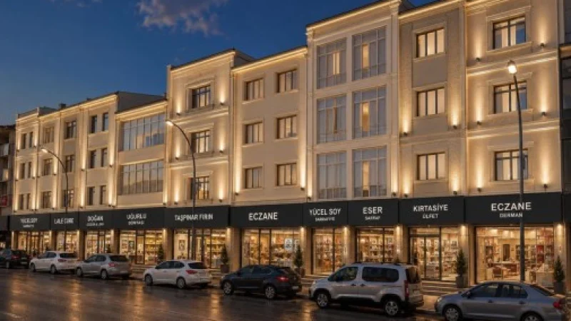 Sarıkaya'da Tarihi Dokuya Uygun Cephe Yenileme Çalışmaları Başladı