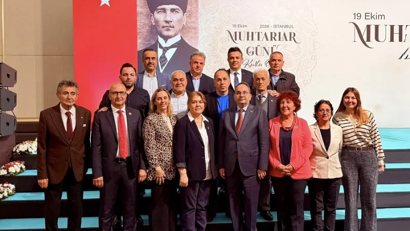 Şişli Kaymakamı Cevdet Ertürkmen, 19 Ekim Muhtarlar Günü Programına Katıldı