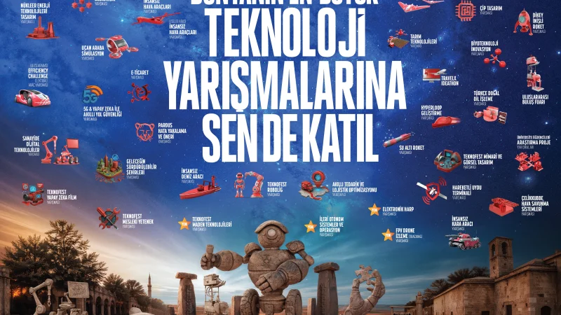 TEKNOFEST 2026 İçin Geri Sayım Başladı: Başvurular 20 Şubat'a Kadar Sürecek