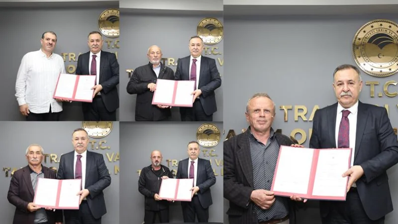 Trabzon'da Kırsal Kalkınma Yatırımları İçin Hibe Sözleşmeleri İmzalanıyor