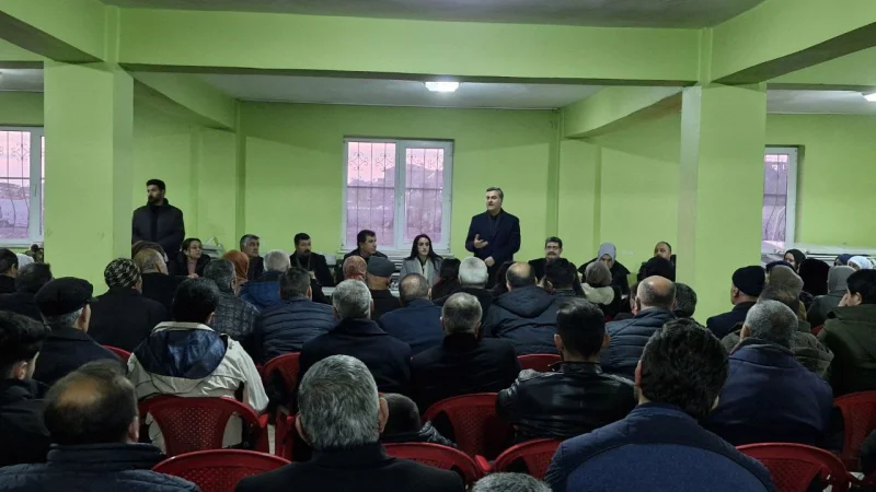 Tuşba'da Halk Buluşmaları Abdurrahman Gazi, Altıntepe, İskele ve Beyüzümü Mahallelerinde Sürdü
