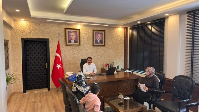 Yeşilli Kaymakamlığı Halk Günü Buluşmalarını Sürdürüyor
