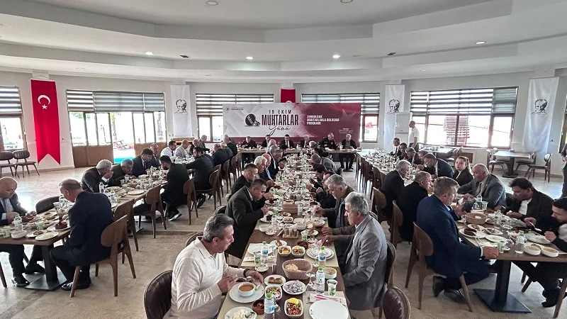 Zonguldak'ta 19 Ekim Muhtarlar Günü Kutlandı