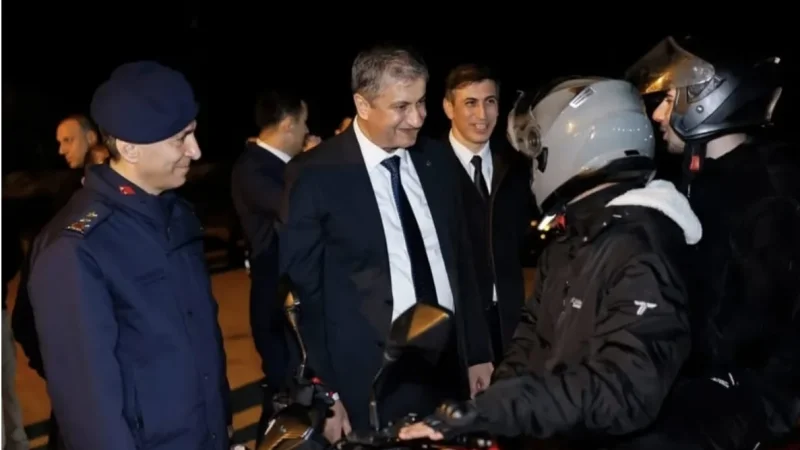 Adana Yüreğir'de Helikopter Destekli Huzur ve Güven Denetimi