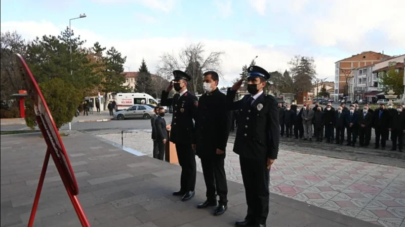 Afyonkarahisar'ın Çay İlçesinde Atatürk'ün 83. Ölüm Yıl Dönümü Törenle Anıldı