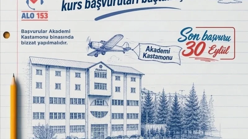 Akademi Kastamonu'da Ücretsiz Matematik ve İngilizce Kursları İçin Kayıtlar Başladı