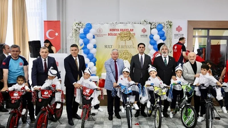 Aksaray'da Vakıf Geleneği Yaşatılıyor: Çocuklar İçin Sünnet Şöleni Düzenlendi