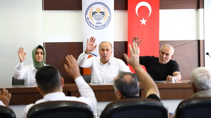 Alaca Belediyesi Haziran Ayı Meclis Toplantısı Gerçekleşti