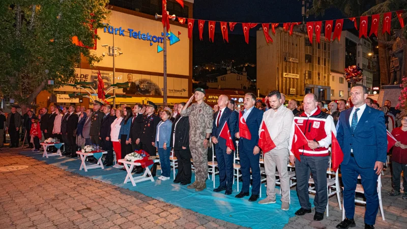 Artvin'de 15 Temmuz Demokrasi ve Millî Birlik Günü Anma Etkinlikleri Düzenlendi