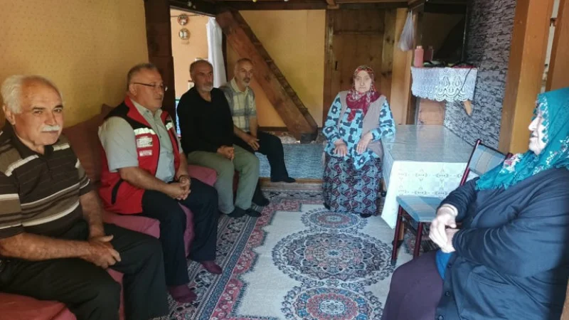 Artvin'de Yangınzedelere Psikososyal Destek Eli
