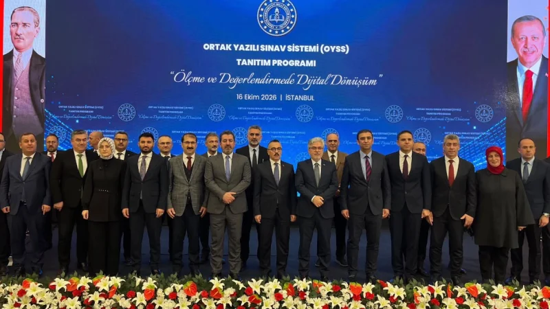 Ataşehir'de Ortak Yazılı Sınav Sistemi Tanıtıldı