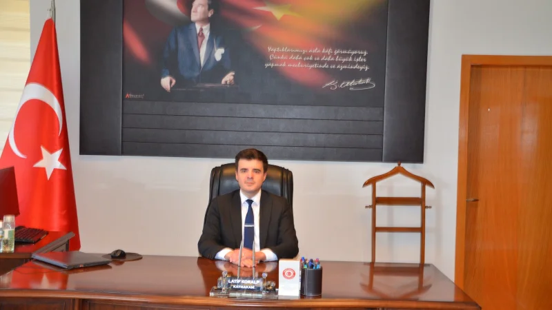Aydıncık'ta Kaymakam Vekili Latif Koralp Görevine Başladı